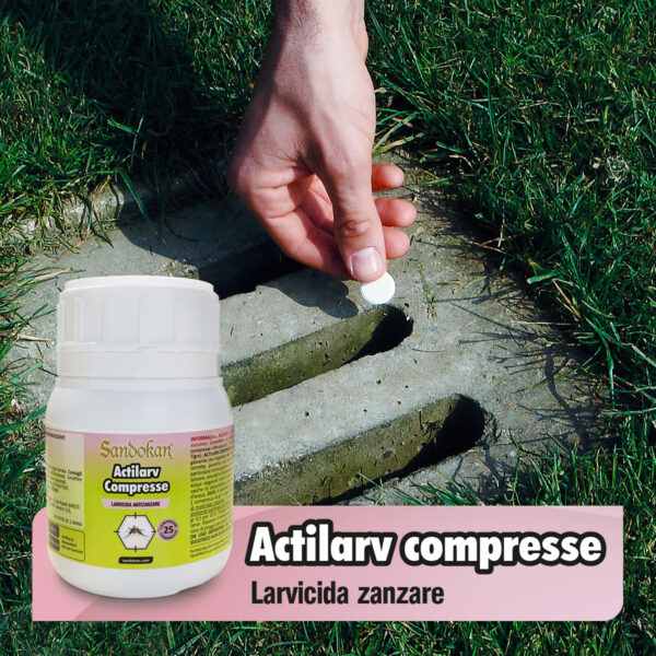 MOSQUITO LARVICIDE "ACTILARV" 25 TABLETS - Image 2