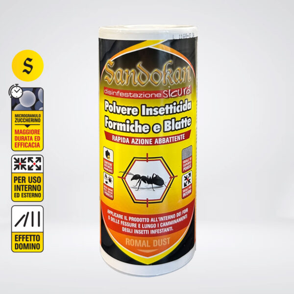 Poudre insecticide pour fourmis et cafards