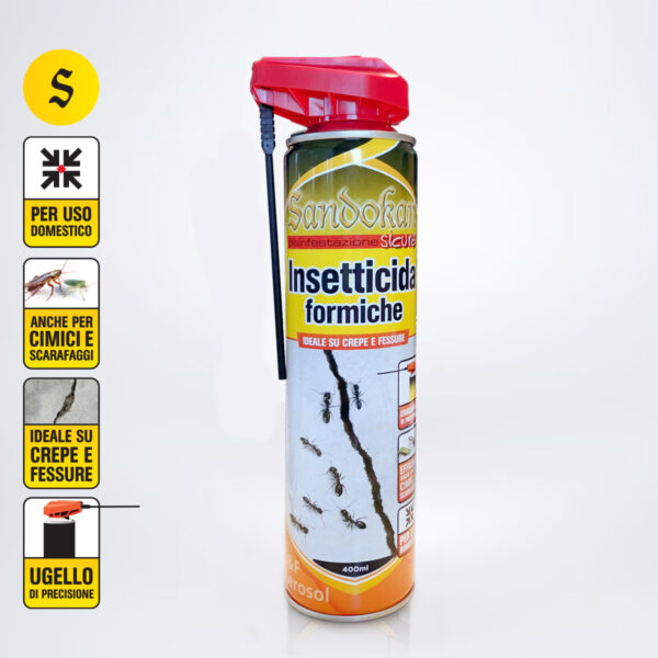 Ant insecticide with precision nozzle