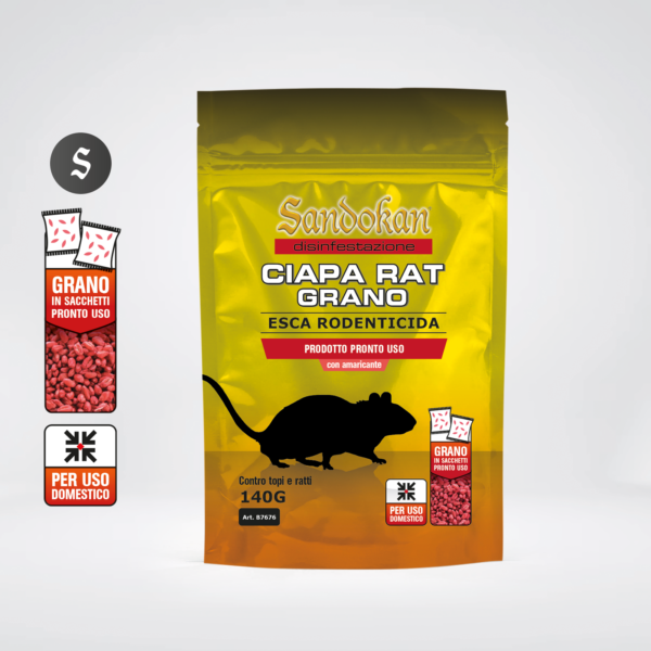 Rodenticide Bait "Ciapa Rat Grano"