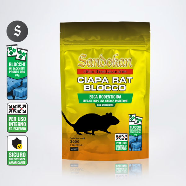 Kerosene Rodenticide Bait "Ciapa Rat Blockade"