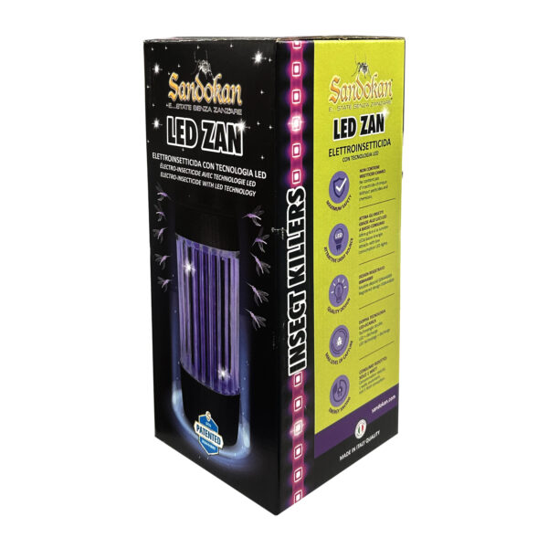 "LEDZAN" Elettroinsetticida LED con scarica - immagine 4