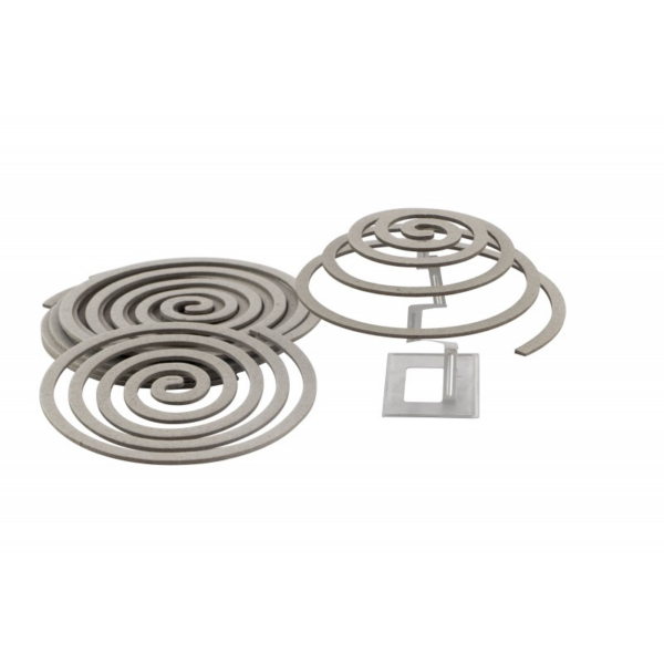 Spirali anti zanzara in fibra vegetale 10pz - immagine 2