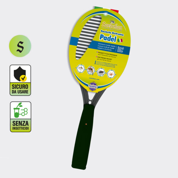 Electro-insecticide racket "Italy" Padel