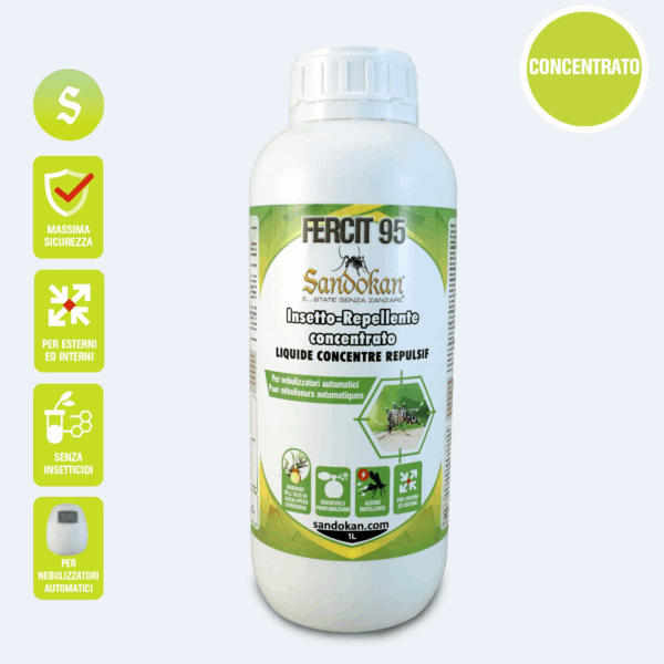Repelente de insectos concentrado 1 litro