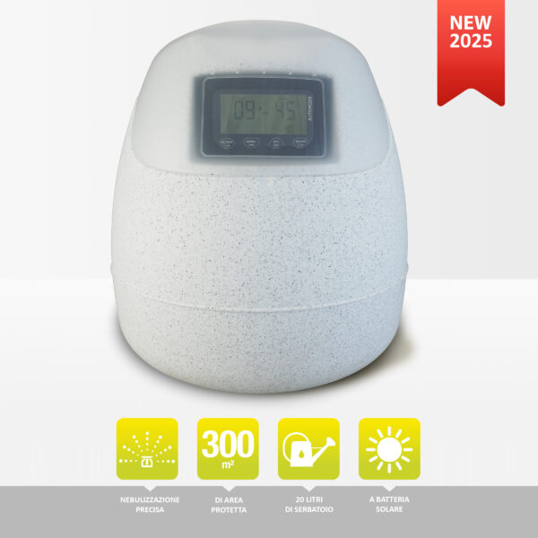 "AUTOMIZER SANDOKAN" Sistema automatico con Battery Pack Solare