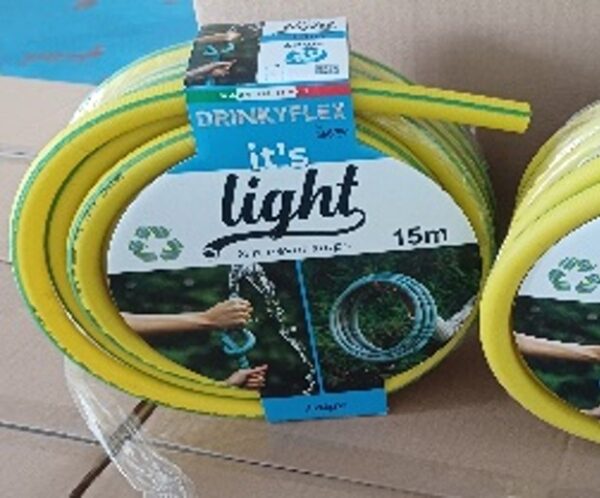 TUBO SUPERLEGGERO DRINKY FLEX 5/8'' - 15 MT - ALLUVIONE