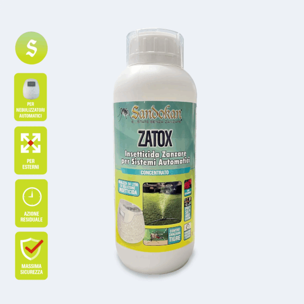 Insetticida Concentrato Liquido Zanzare per Sistemi Automatici