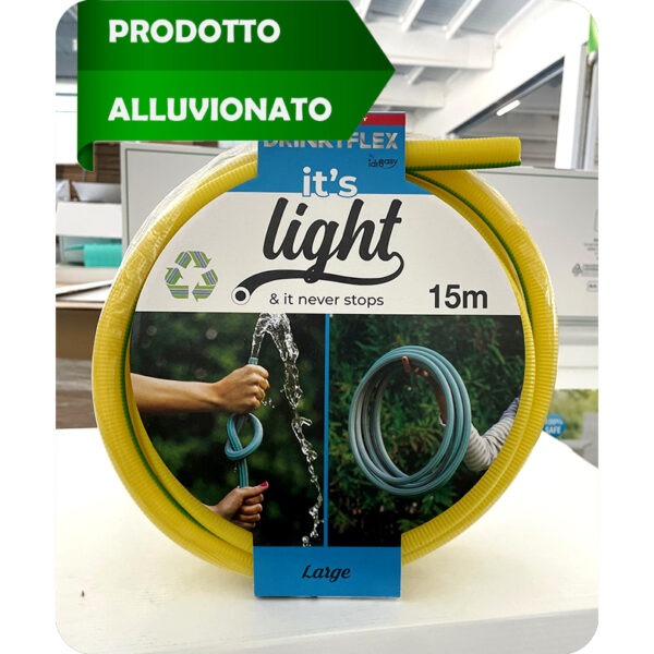 TUBO SUPERLEGGERO DRINKY FLEX 3/4” – 15 MT - ALLUVIONE